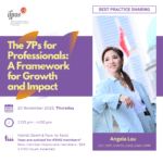 IFPAS BPS: The 7Ps for Professionals: A Framework for Growth and Impact by Angela Lau